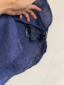 Tommy Hilfiger Men's Blue Button-Down Shirt