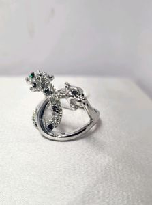 Silver platted ring finger