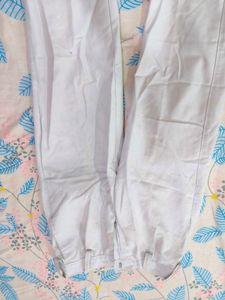Classic White Trousers