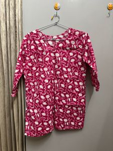Floral Print Pure Cotton Coord Set