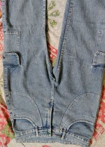 Blue Cargo Jeans