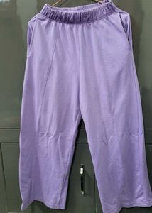 Lavender Wide Leg Lounge Pants