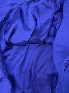 Chic Blue Party Dress