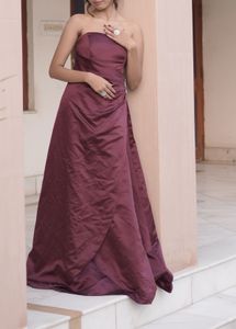 Elegant Strapless Gown