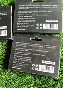 mars eyelashes pack of 3