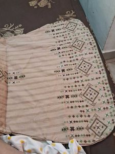 Embroidered Cotton Kurta
