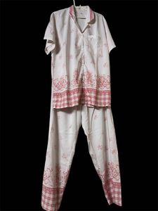Cozy Nightshirt with Vintage Print