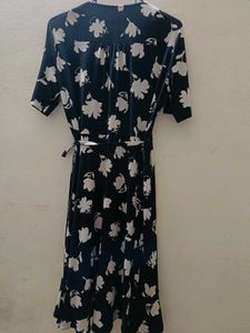 Floral Wrap Dress