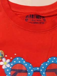 6-8 year Girl's Graphic T-Shirt