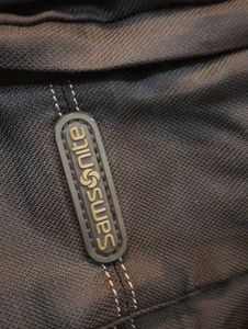 Samsonite Black Backpack with travel pouch