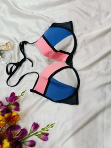 🇳🇿💫🎀 Hunkmoller Colorblock Bikini Top