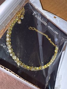 Elegant Diamond Necklace with earrings