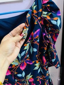 Floral Print mini Dress New