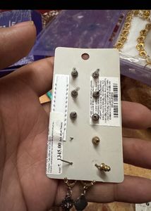 Charming Stud Earrings 5 Sets for Women sealed pac