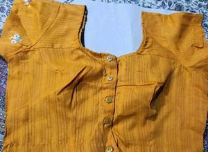 Orange Blouse