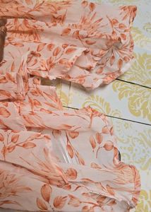 Bohemian Floral Print padded top