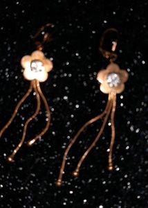 Elegant Flower Dangle Earrings