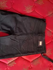 Stylish Black Printed Jeans