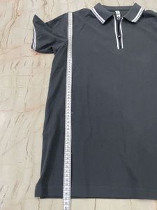 New Gray Polo Shirt with Zipper❤️‍🔥❤️‍🔥