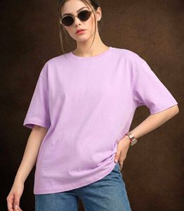 Lilac Oversized T-Shirt juneberry