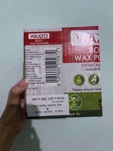 WAXED Body Wax Powder for Hair Removal