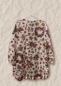 🦢Floral Print Kurta