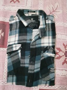 Hackett London Plaid Shirt L Size