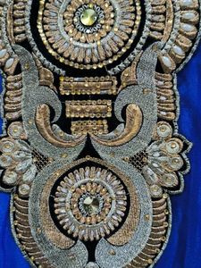 Royal Blue Embroidered Kurta Set