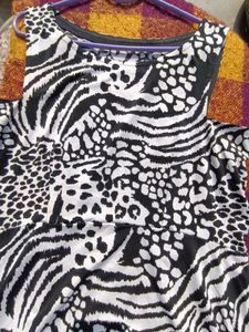 Animal Print Maxi Dress fit 40 to 50 strachable