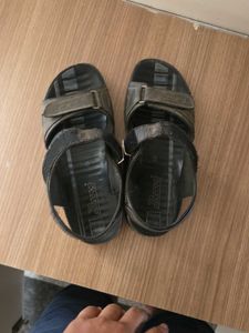 Black Comfortable Walking Sandals