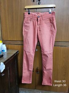 Coral Skinny Fit Jeans