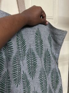 Leaf Print Tote Bag