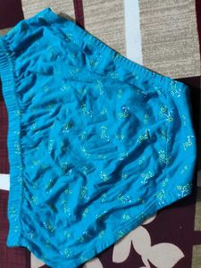Comfortable Blue Printed Briefs