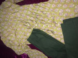 Printed Kurta top with pants