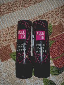 2x Elle 18 Color Pops Matte Lipstick combo pack