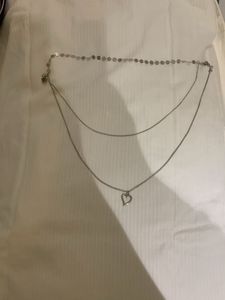 Layered Heart Pendant Necklace