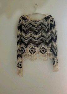 Boho Crochet Crop Top