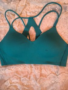 Teal Sports Bra