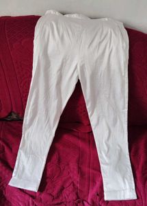 White Ethnic Pants