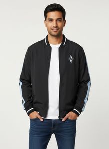 Skechers Black Bomber Jacket