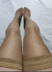Intemedia Lace Nude Hold up Stockings