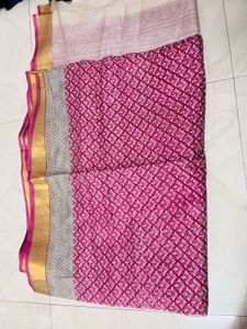 Elegant Paisley Print Saree