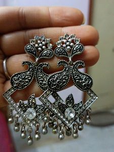 Oxidised Earrings