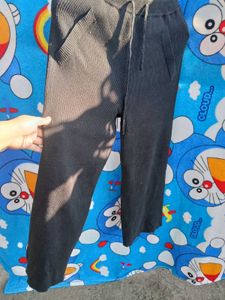 Winter long Warm  Casual Black Pants