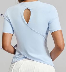 Light Blue Crew Neck T-Shirt
