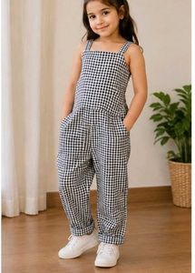 Gingham Check Jumpsuit
