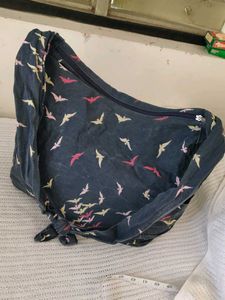 Cute Bird Print Hobo Bag