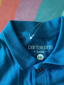 Striped Blue Polo T-Shirt