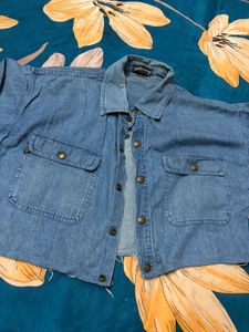 denim jacket crop style