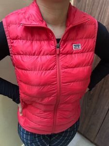 Red Puffer Vest